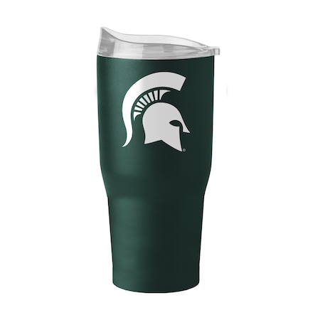 Logo Brands Michigan State 30oz Flipside Powder Coat Tumbler 172-S30PT-34